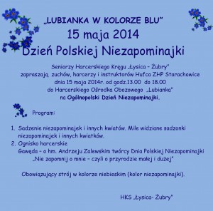 Lubianka w kolorze blu